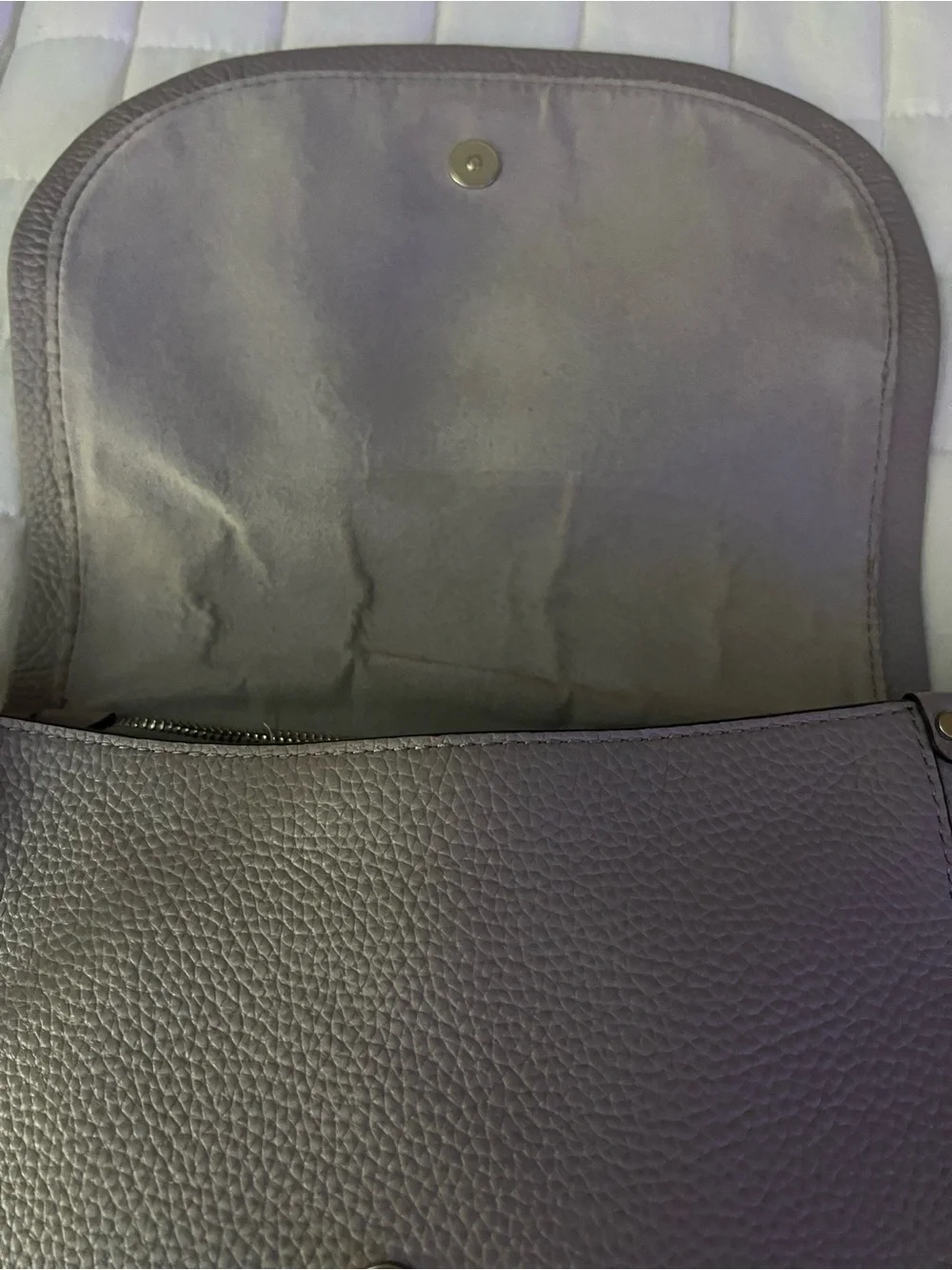 Kate Spade Roulette Leather Small Saddle Crossbody